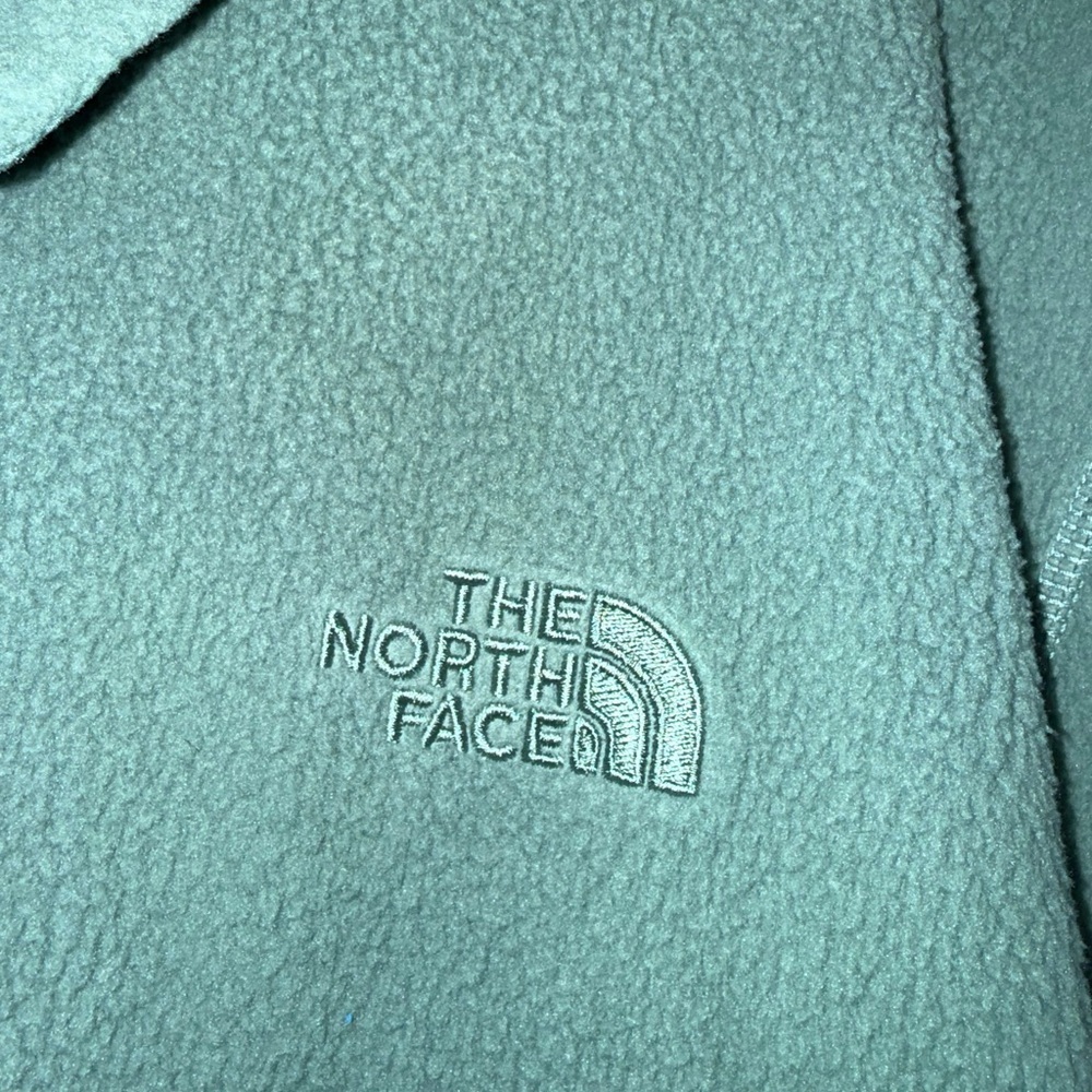 The North Face Two Tone Green Black Fleece Jacket Men’s XL - Picture 6 of 11